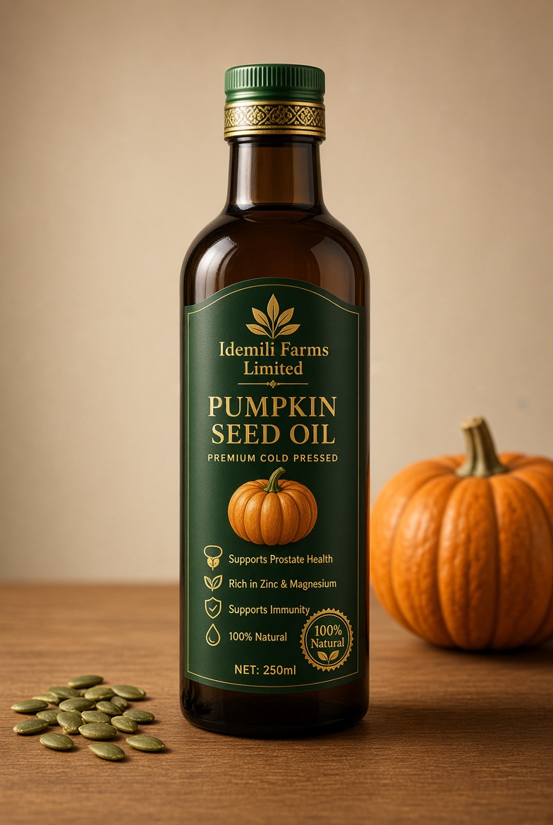Idemili Farms Pumpkin Seed Oil